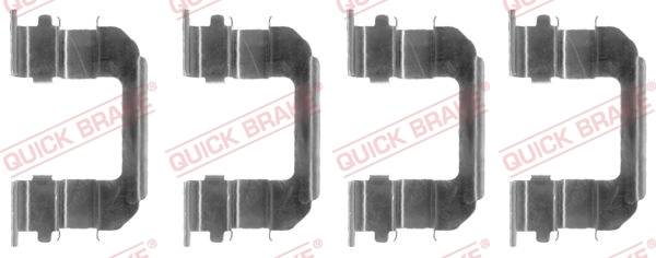 Accessory Kit, disc brake pad